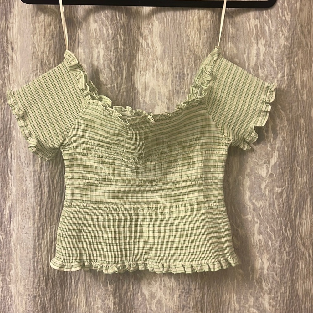 Zara off the shoulder top